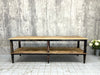 226cm Rustic Sofa, Sideboard, Serving, Occasional Table