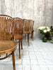 Set of Twelve Corbeille Style Bentwood Bistro Chairs