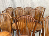 Set of Twelve Corbeille Style Bentwood Bistro Chairs
