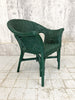 Four Piece Garden, Conservatory Set Sofa, Two Chairs and Footstool/Coffee Table