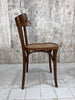 Set of 7 Saddle Back Bentwood Bistro Chairs