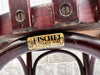 Set of 8 Fischel Bistro Chairs with Original Upholstered Seat Pads