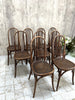 Set of Nine Bentwood Bistro Chairs