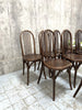 Set of Nine Bentwood Bistro Chairs