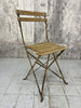 Set of 6 Natural Wood Folding Bistro Garden Chairs