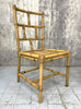 Set of Four 1970s Bamboo Dining Chairs