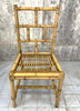 Set of Four 1970s Bamboo Dining Chairs
