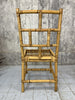 Set of Four 1970s Bamboo Dining Chairs