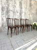 Set of Four Bentwood French Bistro Chairs