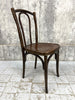 Set of 3 Dark Bentwood French Bistro Chairs