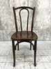 Set of 3 Dark Bentwood French Bistro Chairs