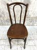 Set of 3 Dark Bentwood French Bistro Chairs