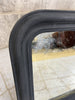 39.5cm High Black Framed Louis Philippe Mirror