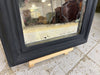 39.5cm High Black Framed Louis Philippe Mirror