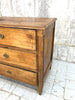 Three Drawer Chest of Drawers with Decorative Inlay