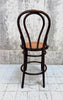 Thonet High Cane Bentwood Bar Chair