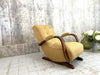 Vintage Upolstered Rocking Chair