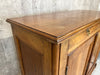 Walnut Wood Side Board / 2 Drawers over Cupboard