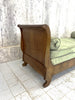 Napoleon III Walnut Wood Sledge Day Bed