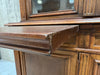 French Tailors Shop Walnut Wood Glazed Dresser