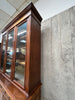 French Tailors Shop Walnut Wood Glazed Dresser