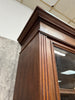 French Tailors Shop Walnut Wood Glazed Dresser