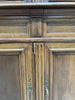 French Tailors Shop Walnut Wood Glazed Dresser