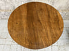 Walnut Wood Circular Pedestal Tilt Top Central Table Gueridon