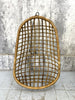 Mid Century Wicker 'Egg' Style Hanging Chair