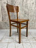 Set of 6 Mid Century Bentwood Bistro Chairs