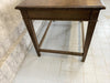1930's Solid Oak Drapers Table Work Bench / Shop Counter / Kitchen Island with Tapered Legs