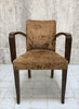 Pair of 1930's Velvet Bridge Chairs