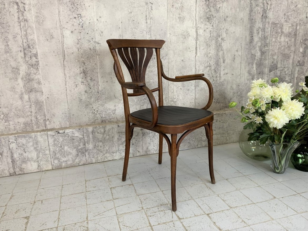 Individual Bentwood French Bistro Chair Carver