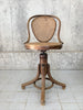 French Bentwood and Cane Adjustable Chair