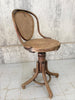 French Bentwood and Cane Adjustable Chair