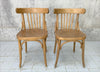 Set of Two Low Backed French Bentwood Bistro Chairs