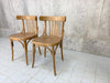 Set of Two Low Backed French Bentwood Bistro Chairs
