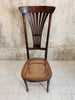 High Backed 'Nanny' Cane Bentwood Chair
