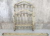 French Brass and Metal 92cm wide Bed Frame