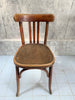 Set of Six Low Backed French Bentwood Bistro Chairs