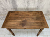105cm Solid Walnut Wood Table Desk with Turned Legs