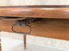 120cm Walnut Wood Oval Drop Leaf Bistro Side Table