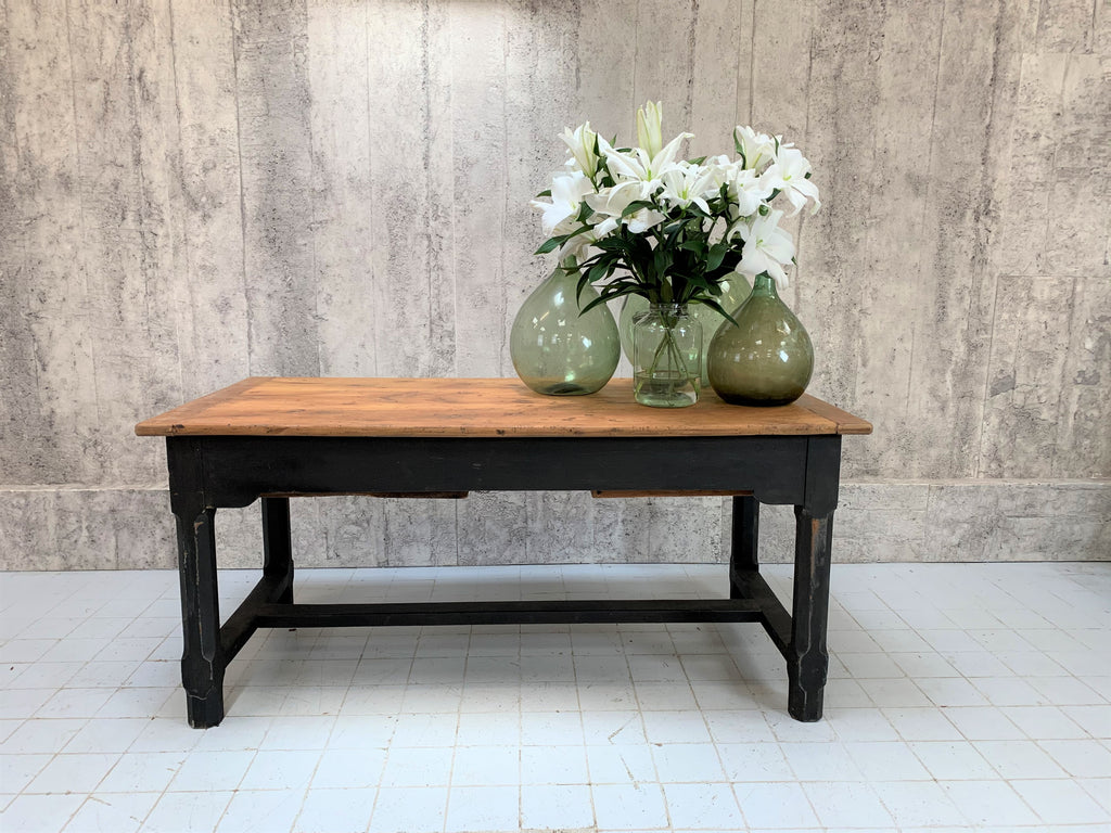 166cm Black Legged Dining Room Table or Desk