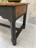 166cm Black Legged Dining Room Table or Desk