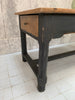 166cm Black Legged Dining Room Table or Desk