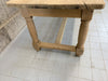 199.5cm Stripped Oak Farmhouse Table with Two Drawers