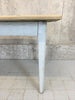 249.5cm Rustic Pine Taper Leg Table