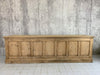 265cm Shop Counter Sideboard Open Shelves Kitchen Island with Drawers