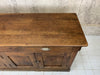 1800's 276cm Walnut Wood Shop Counter Sideboard Cupboard Storage