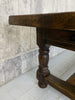 299cm Long Solid Dark Oak Refectory Dining Table